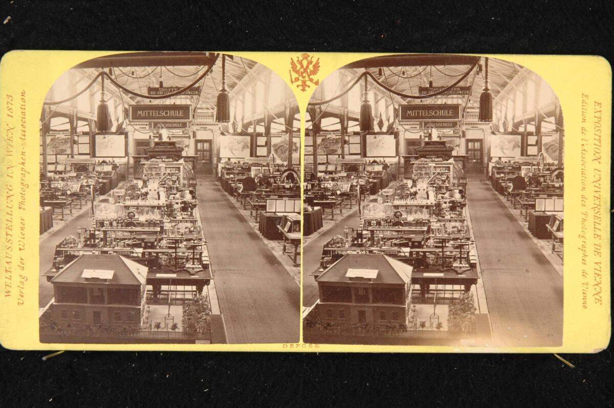 Wiener Photographen-Association, Weltausstellung in Wien 1873: Österreichische Galerie, Schulwe…