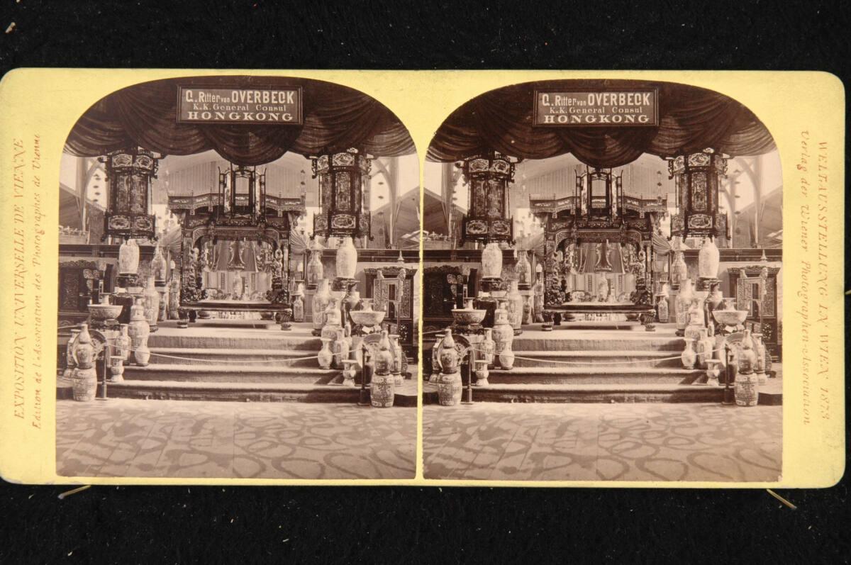 Wiener Photographen-Association, Weltausstellung in Wien 1873: Chinesische Abteilung, Inv. Nr.:…