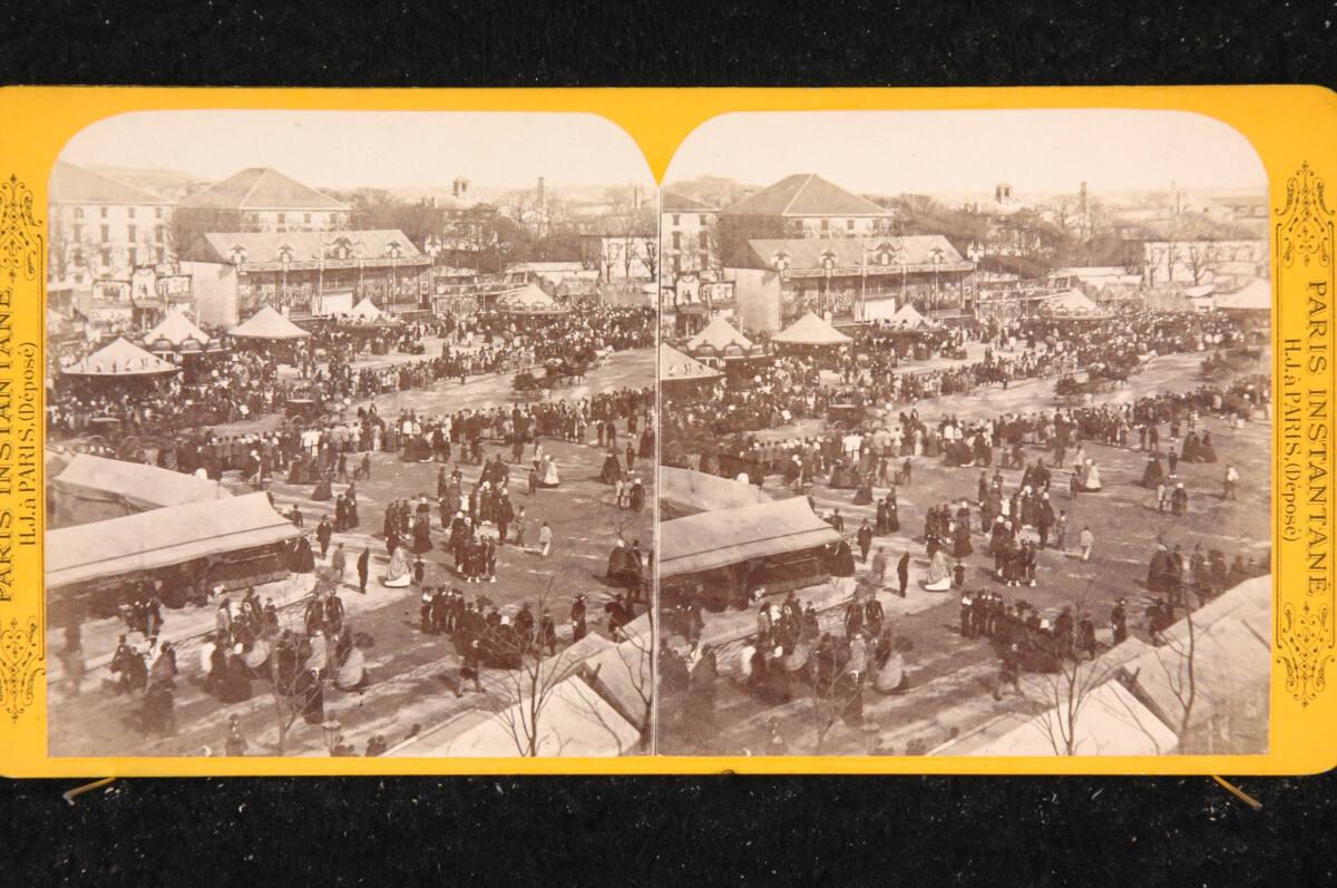 Hippolyte Jouvin, La Foire aux Paius d´Epices. Place du Thrône. Paris, Inv. Nr.: FotoGLV2000/27…