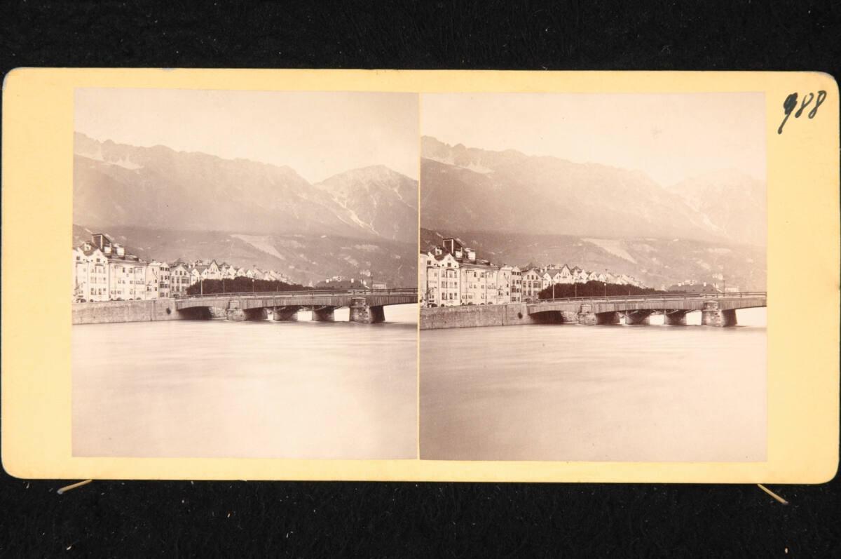Johann Friedrich Stiehm, Innbrücke bei Innsbruck, Inv. Nr.: FotoGLV2000/19702