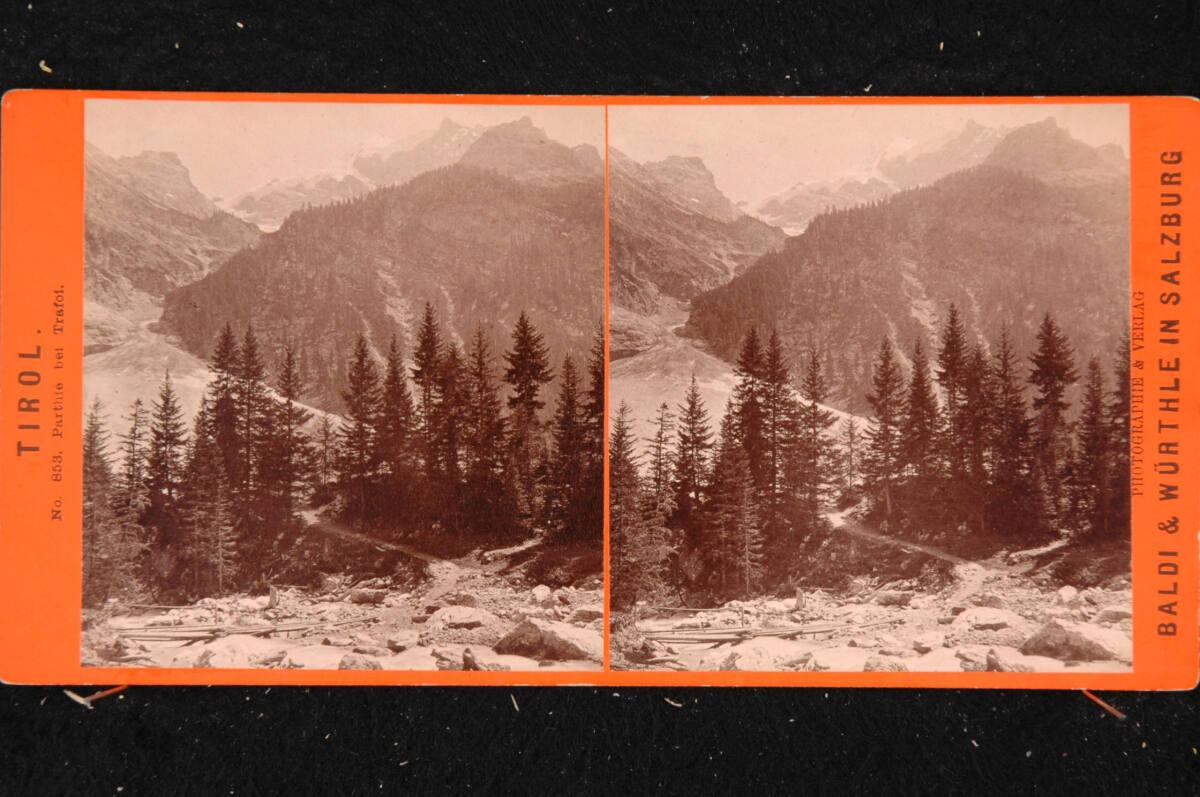 Friedrich Würthle, Baldi & Würthle, Tirol, Parthie bei Trafoi, Inv. Nr.: FotoGLV2000/20915