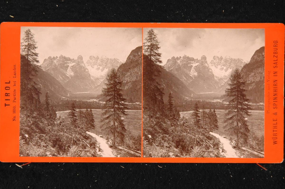 Friedrich Würthle, Würthle & Spinnhirn, Tirol, Parthie bei Landro, Inv. Nr.: FotoGLV2000/20948