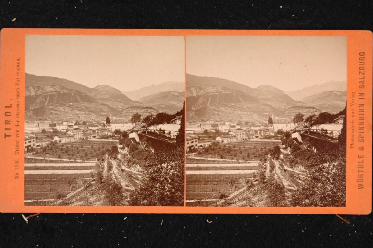 Friedrich Würthle, Würthle & Spinnhirn, Tirol, Trient von der Strasse nach Val Sugana, Inv. Nr.…