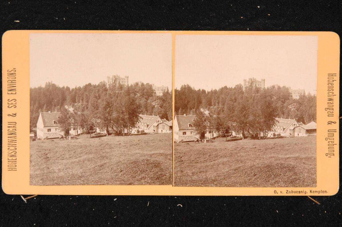 Otto von Zabuesnig, Hohenschwangau und Umgebung: Die Schlösser Hohenschwangau (1837-1855 grunde…