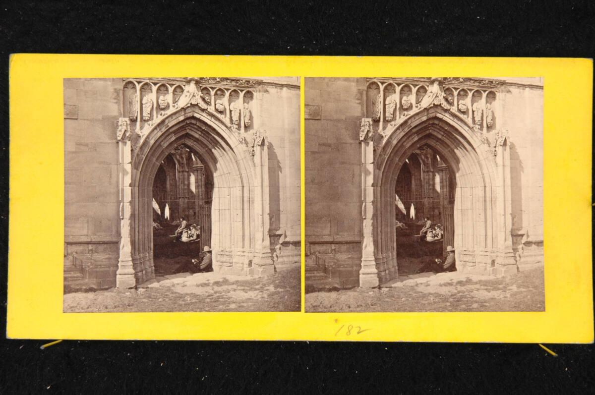 George Washington Wilson, Melrose Abbey in Melrose, Schottland, Inv. Nr.: FotoGLV2000/22505