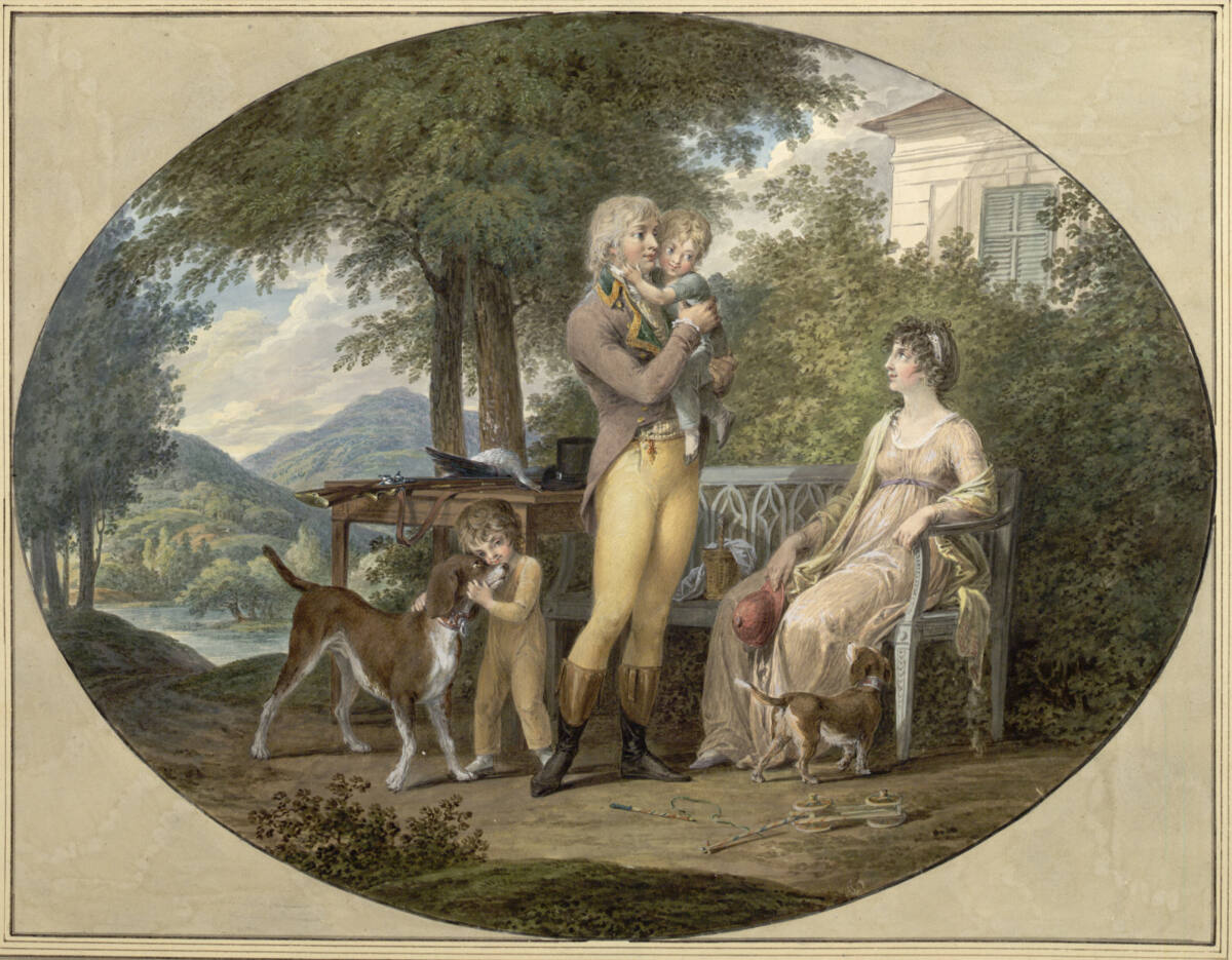 Der heimkehrende Jäger, Vincenz Georg Kininger