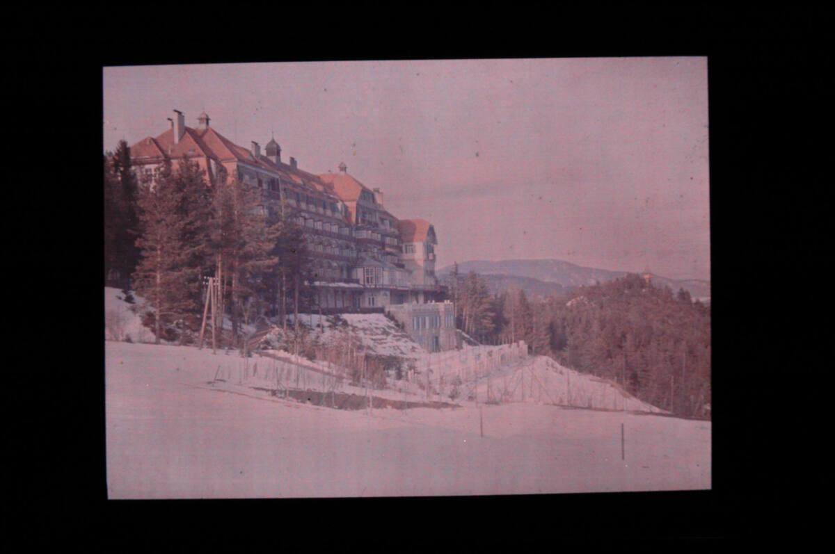 Joseph von Rheden, Kurhaus Semmering im Winter, Inv. Nr.: FotoGLV2000/18124