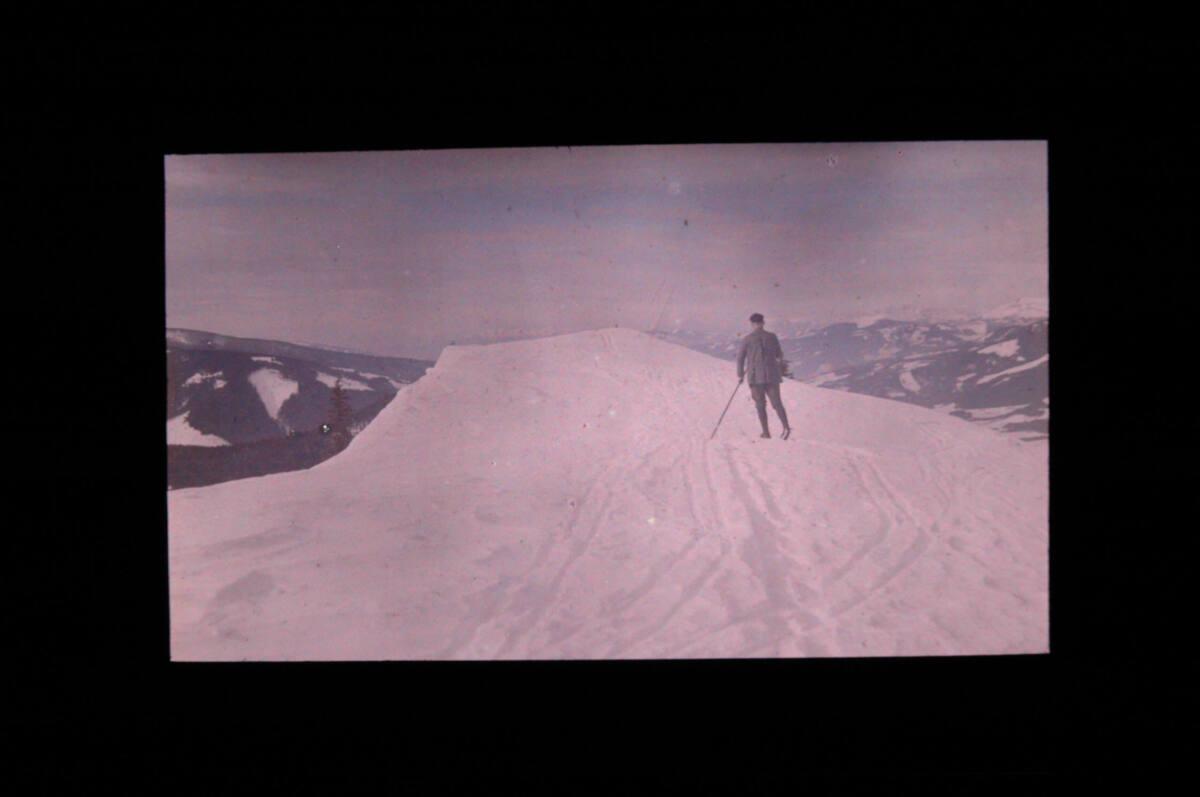 Joseph von Rheden, Wanderer am schneebedeckten Berg, Inv. Nr.: FotoGLV2000/18134
