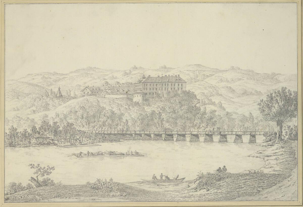 Xavier Laurent, Schloß Galgötz, oder Freystadt an der Waag in Ungarn, Inv. Nr.: 5787