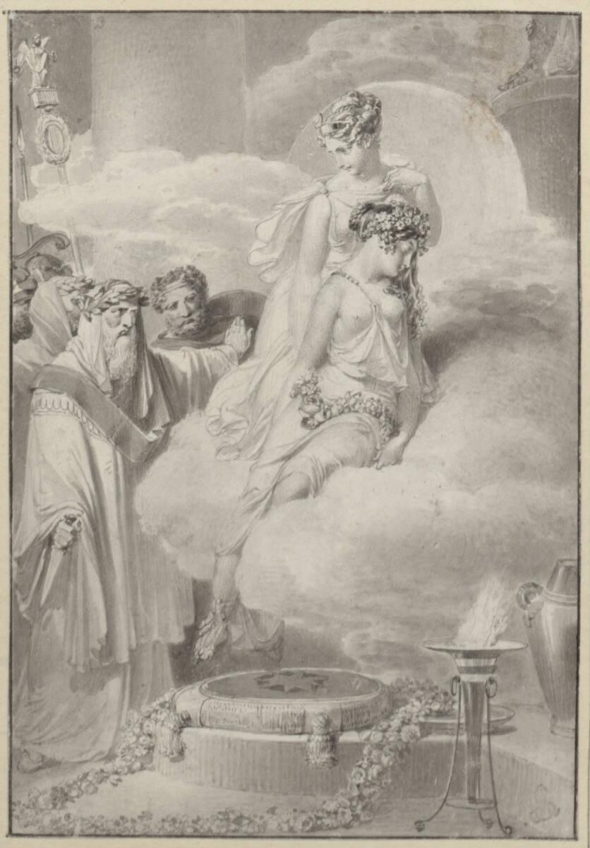 Matthäus Loder, Opferung der Iphigeniens, Inv. Nr.: 5812
