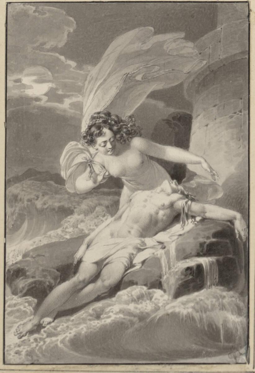 Matthäus Loder, Hero und Leander, Inv. Nr.: 5816