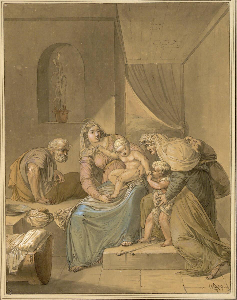 Ferdinand Karl Theod. Christoph Peter von Lütgendorff-Leinburg, Elisabeth und der Johannesknabe…