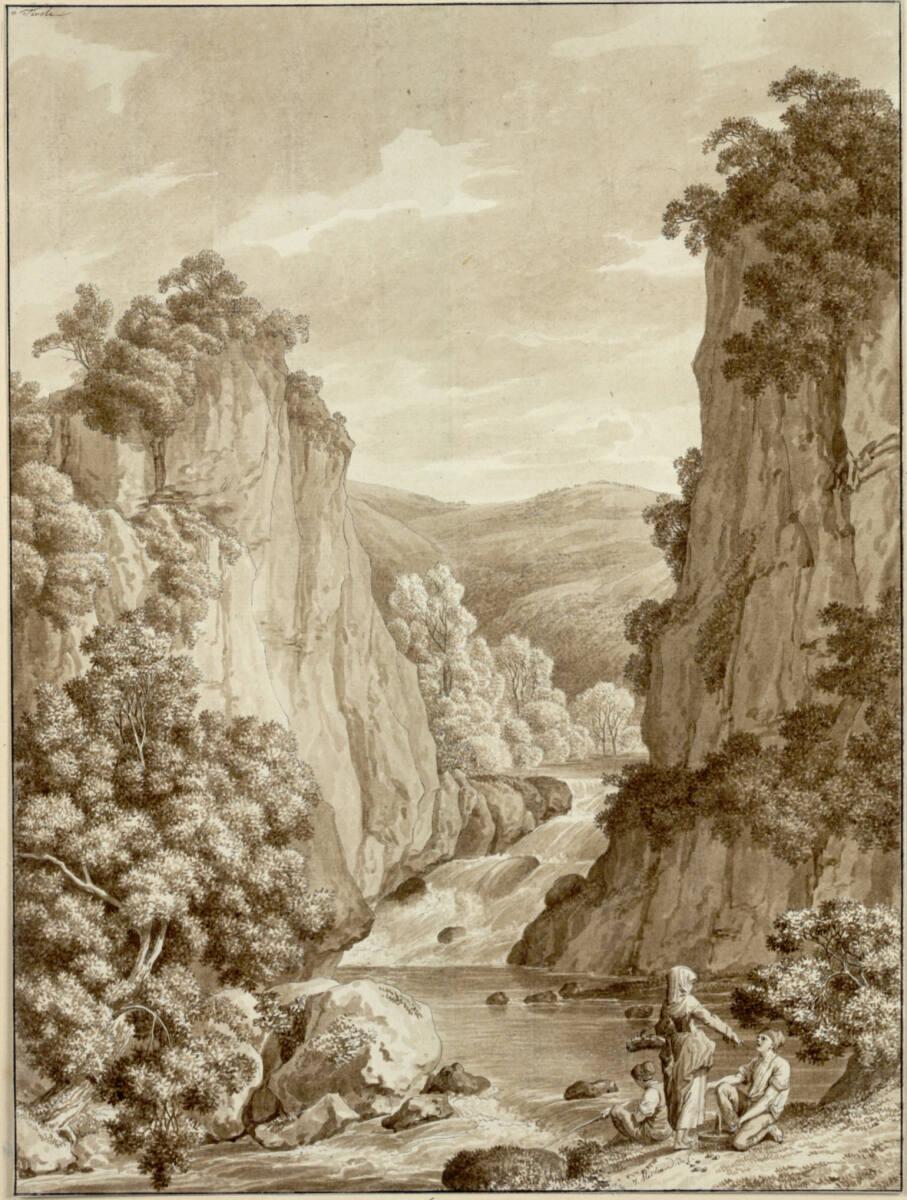 Jacob Wilhelm Mechau, Landschaft bei Tivoli, Inv. Nr.: 5915