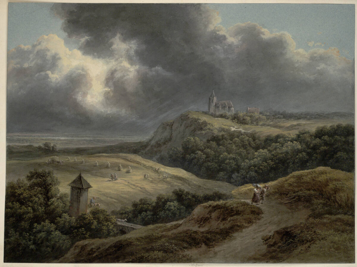 Gewitterstimmung, Joseph Mössmer, 1832