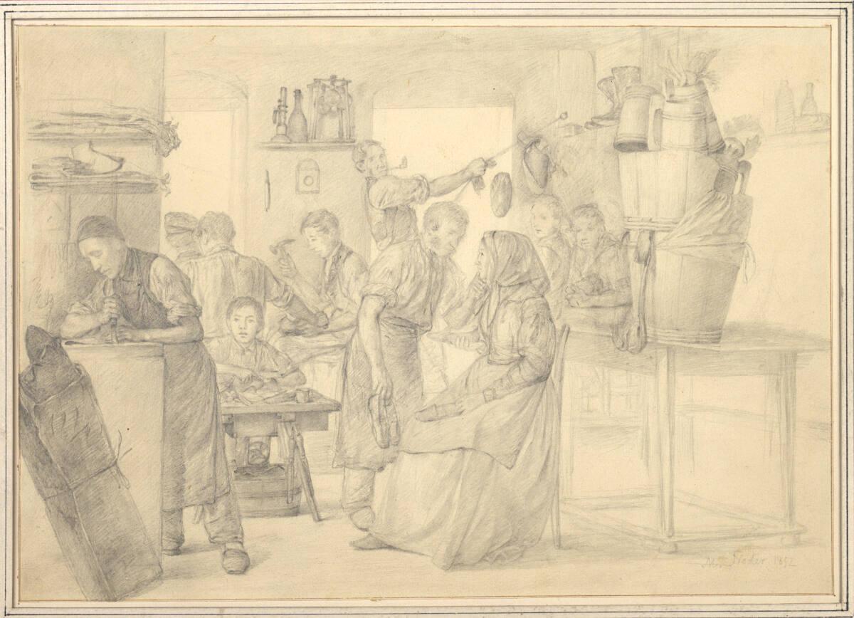 Michael Neder, Werkstätte des Vaters in Döbling, Inv. Nr.: 6088