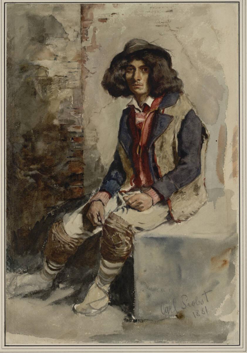Karl Probst, Italienischer Jüngling, Inv. Nr.: 6172