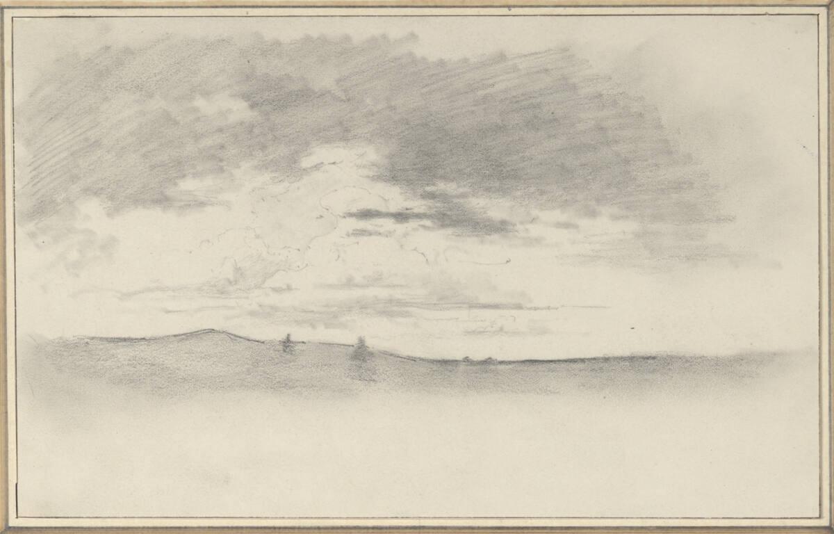 Johann Gualbert Raffalt, Landschaftsstudie, Inv. Nr.: 6187