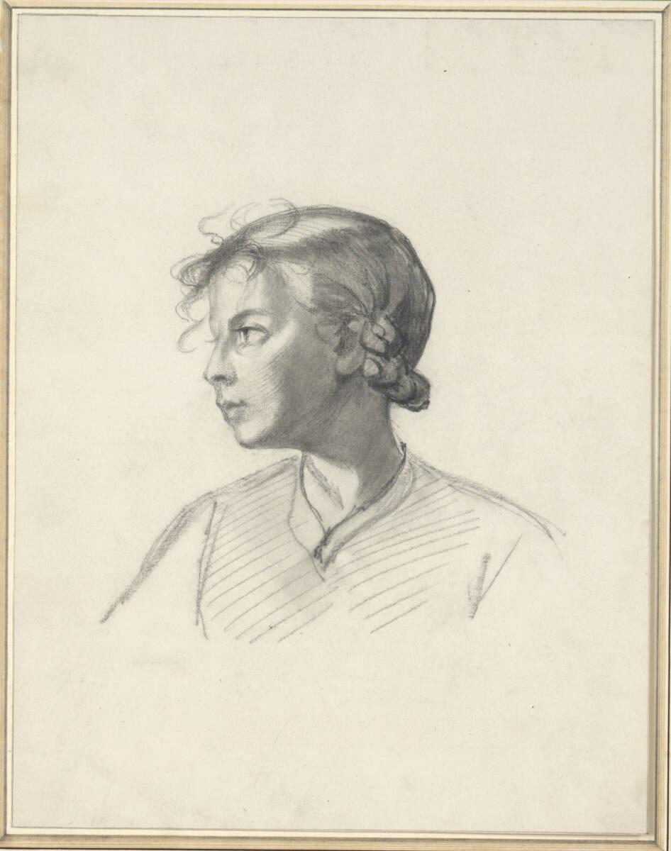 Johann Gualbert Raffalt, Mädchenkopf, Inv. Nr.: 6189