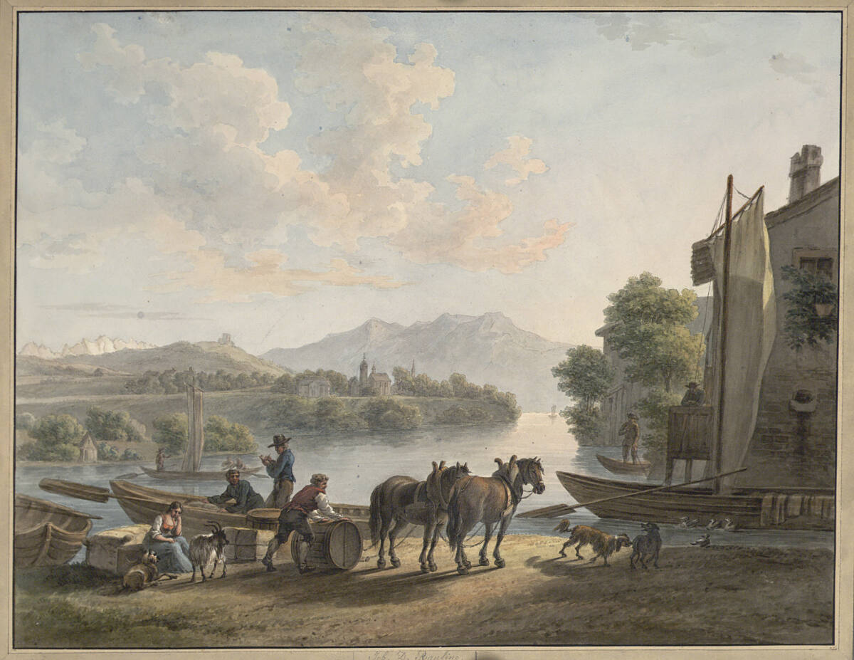 Flusslandschaft, JohannRaulino