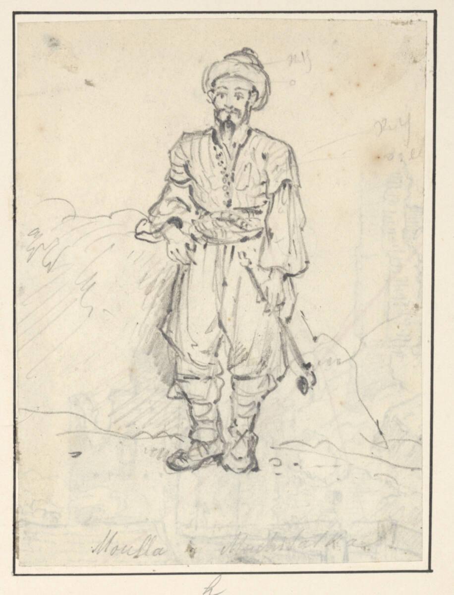Willibald (Karl Willibald) Richter, Tatarischer (?) Mullah, Inv. Nr.: 6299