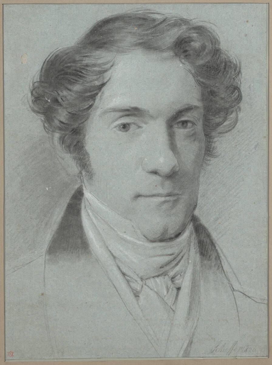 Johann Evangelist Scheffer von Leonhartshoff, Franz Grillparzer, Inv. Nr.: 6381