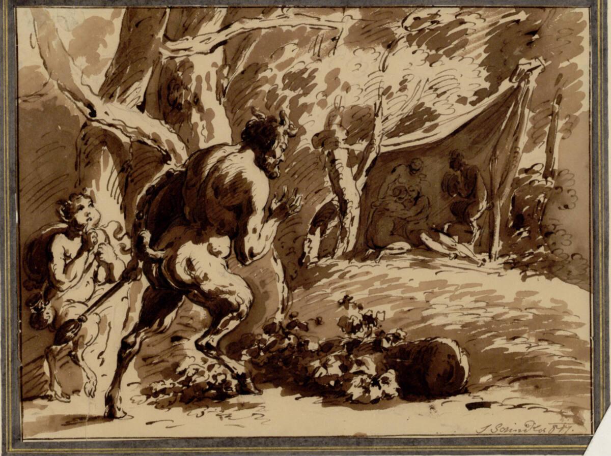 Johann Josef Schindler, Bacchantenszene, Inv. Nr.: 6391
