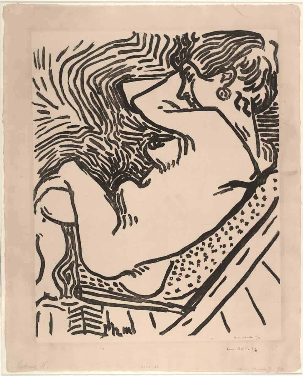 Henri Matisse, Der große Holzschnitt, Inv. Nr.: DG1920/22