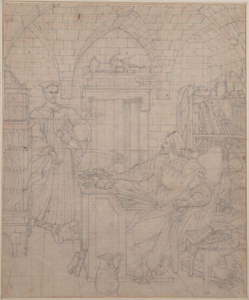 Faust und Mephisto, Ludwig Ferdinand Schnorr von Carolsfeld