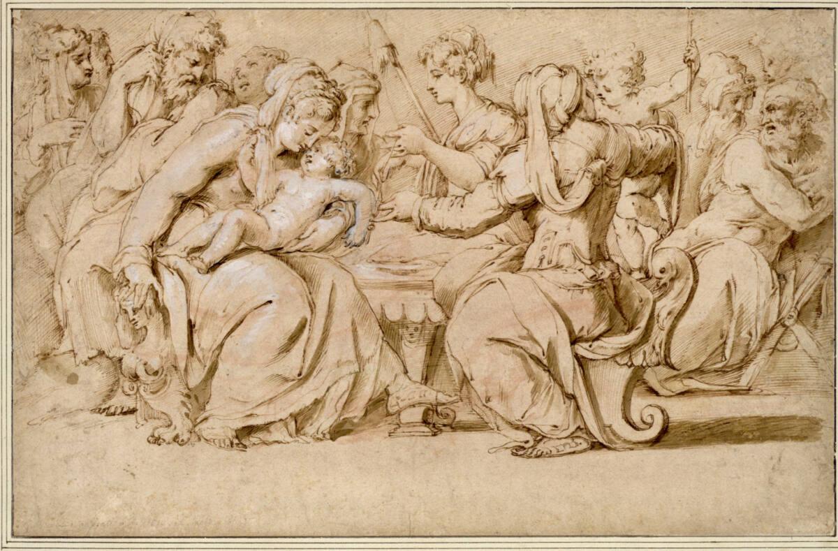 Giorgio Vasari, Die Heilige Sippe, Inv. Nr.: 479
