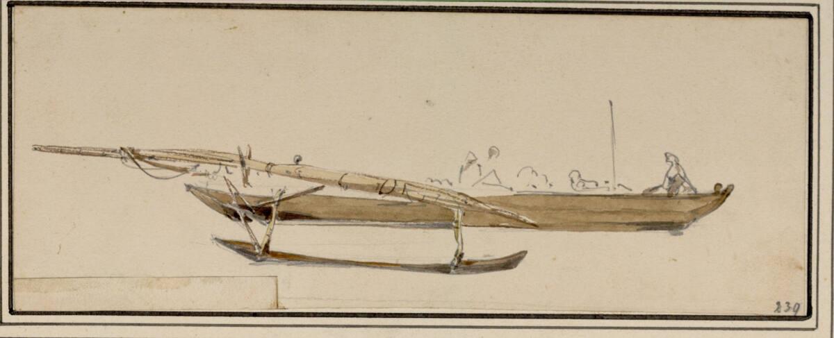 Josef Selleny, Einheimische Barke, Inv. Nr.: 6547