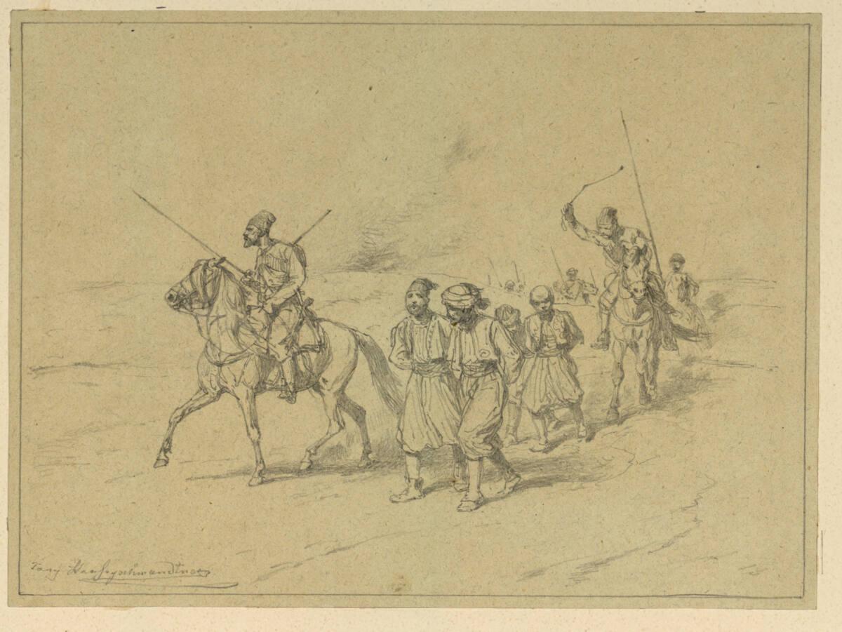 Anton Strassgschwandtner, Transport gefangener Türken, Inv. Nr.: 6633