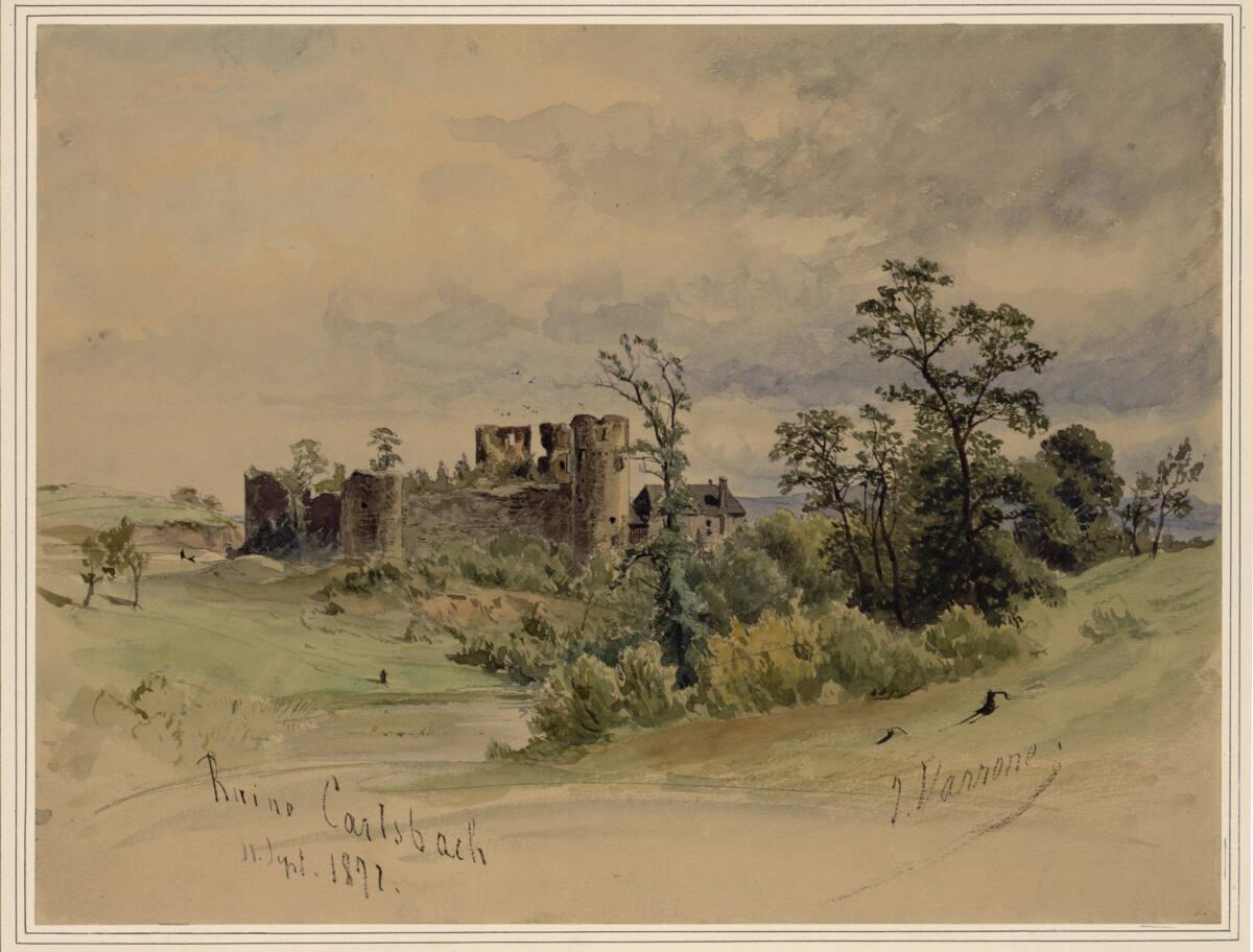 Johann Varrone, Ruine Carlsbach, Inv. Nr.: 6692