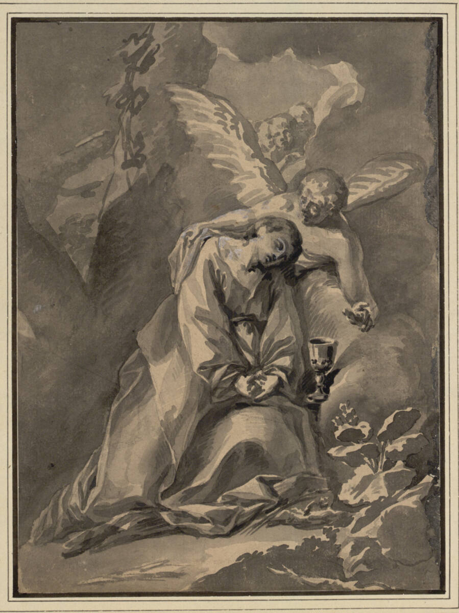 Christus am Ölberg, Christian Leberecht Vogel, 1775–1780