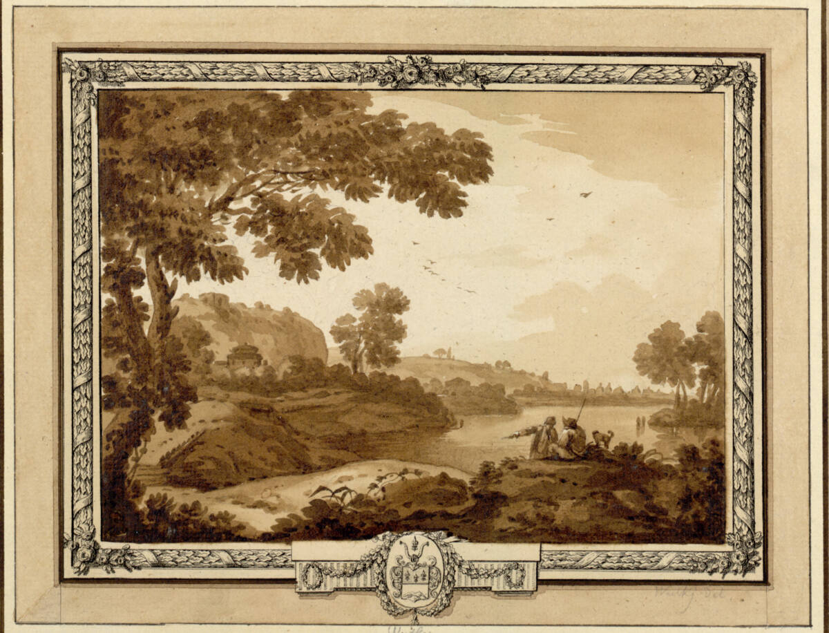 Landschaft, Michael Wutky, 1772–1785