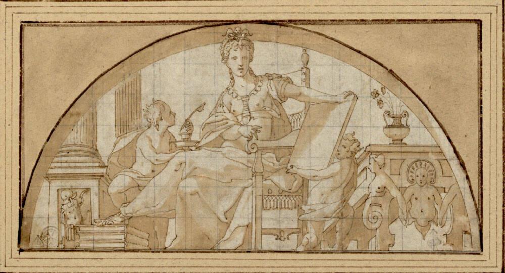 Anonym, Allegorie einer Wissenschaft, Inv. Nr.: 503