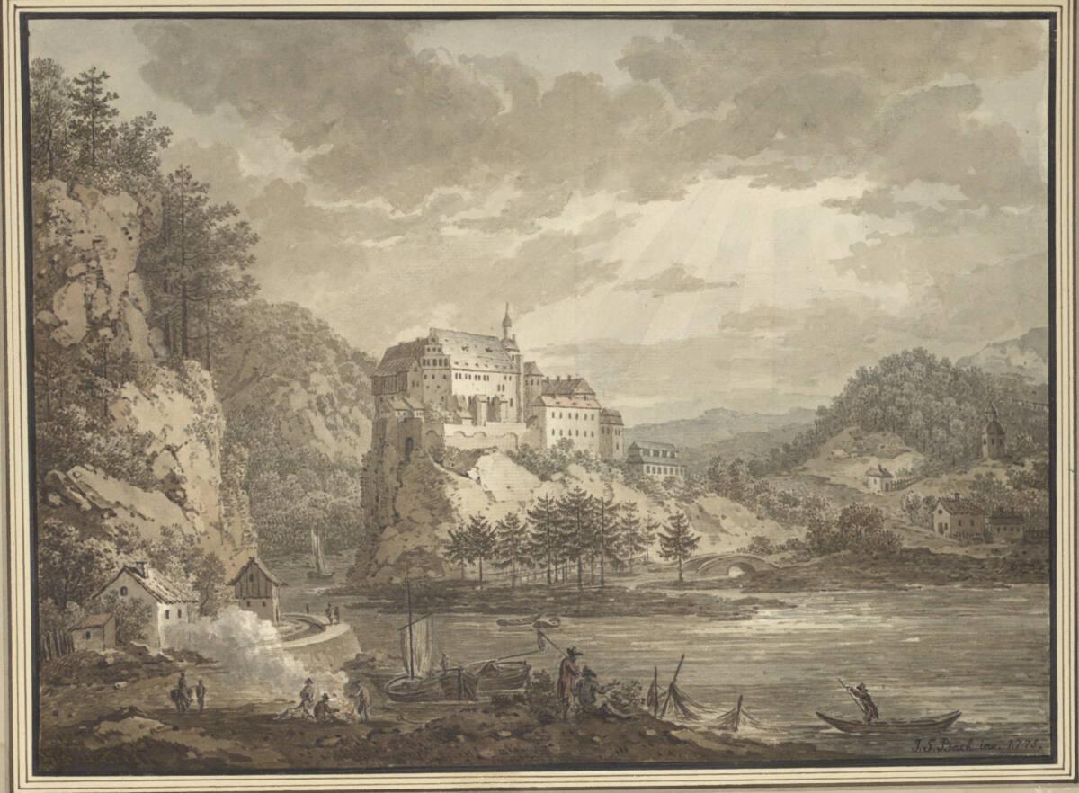 Johann Sebastian Bach, Schloss Tetschen in Böhmen, Inv. Nr.: 6848