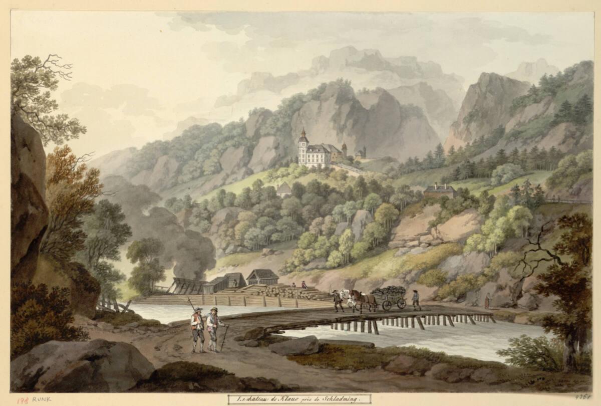 Ferdinand Runk, Klaus bei Schladming, Inv. Nr.: 7062