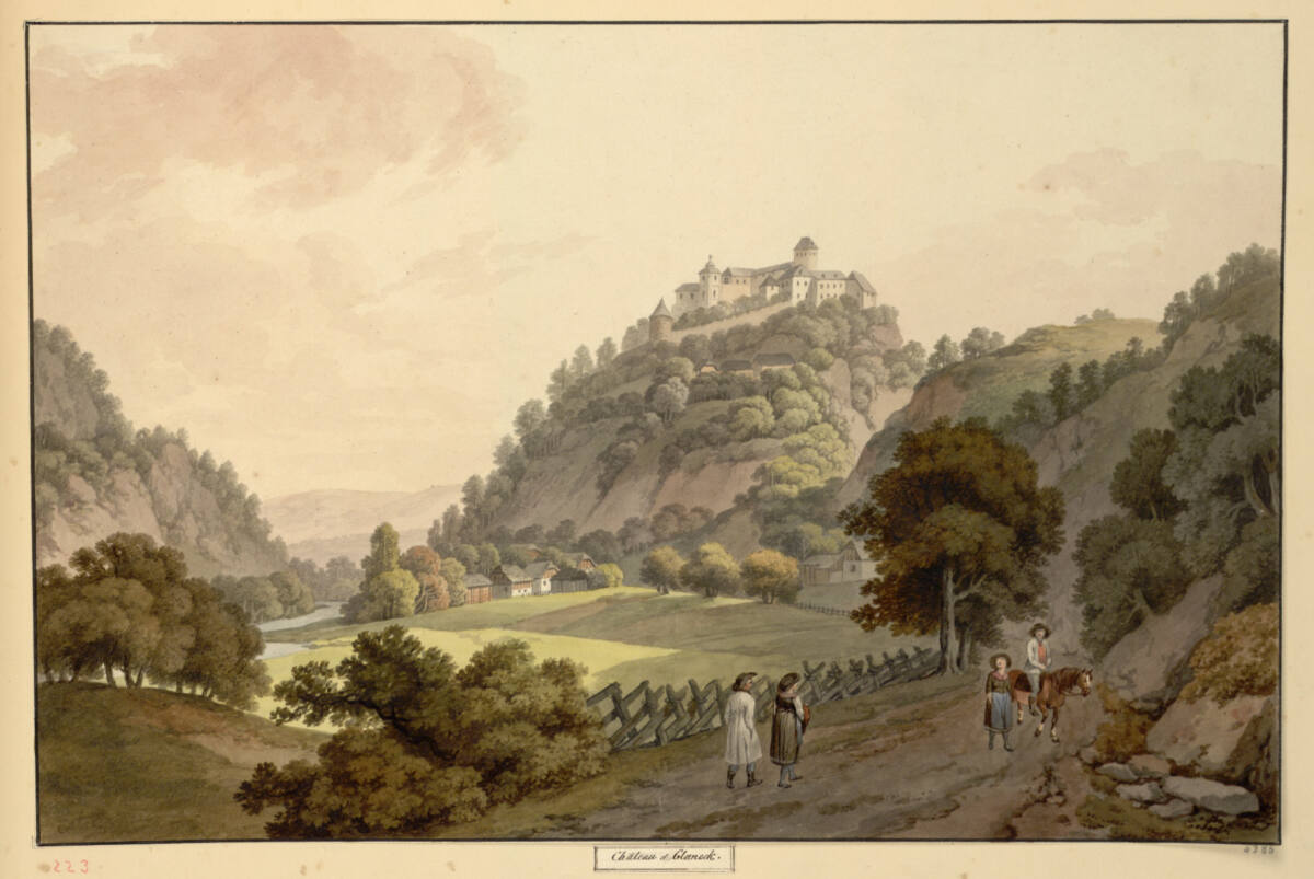 Schloss Glaneck, Ferdinand Runk, 1790–1810