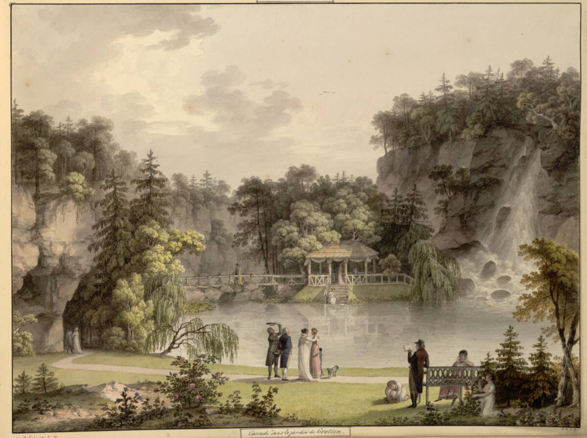 Park von Gratzen, Karel Postl, 1790–1812