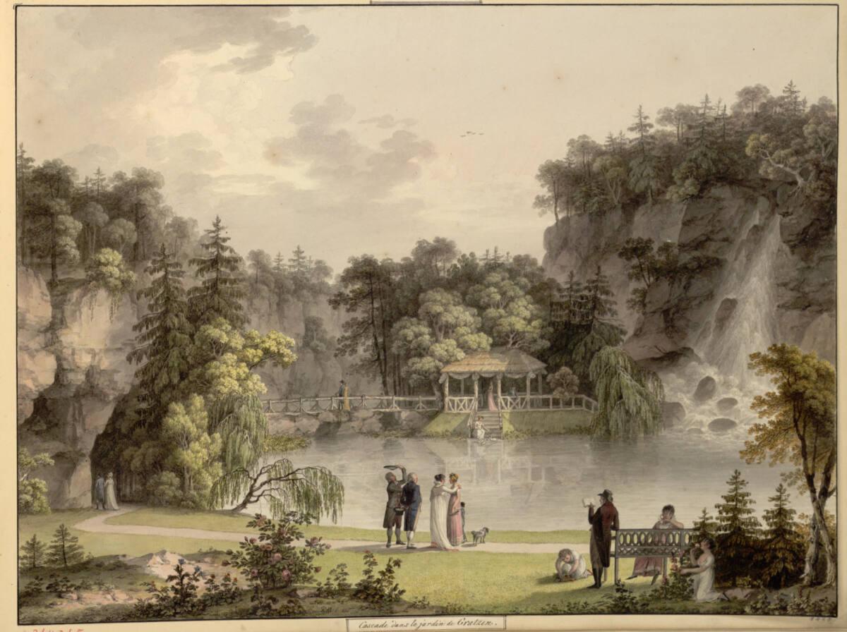 Karl Postl, Park von Gratzen, Inv. Nr.: 7129