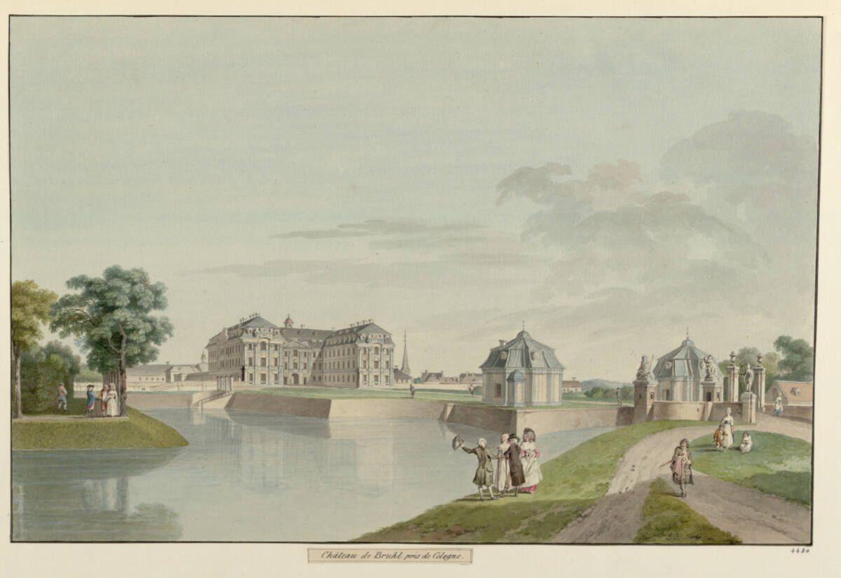 Schloss Brühl bei Köln, Лауренц Янша
