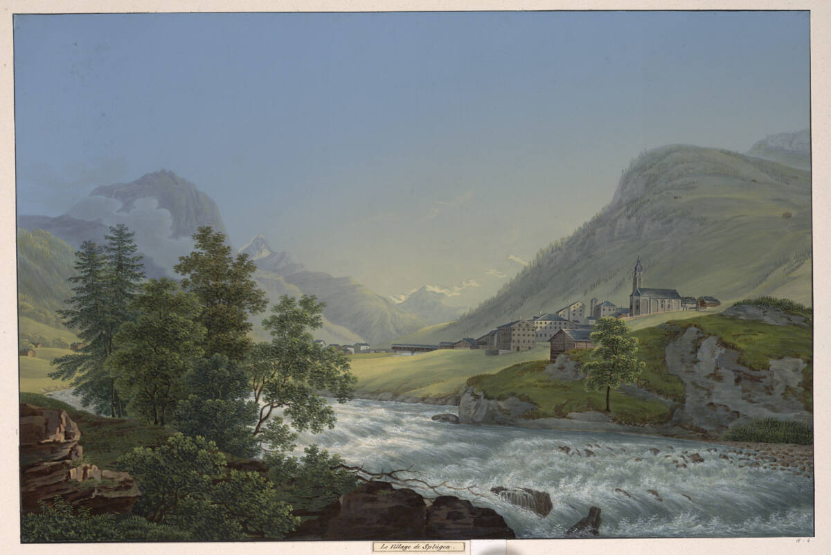 Splügen, Johann Ludwig Bleuler