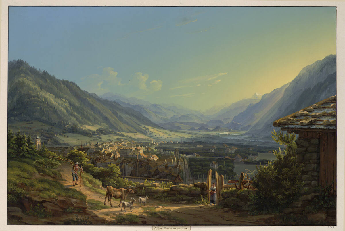 Das Coire Tal und seine Umgebung, Johann Ludwig Bleuler