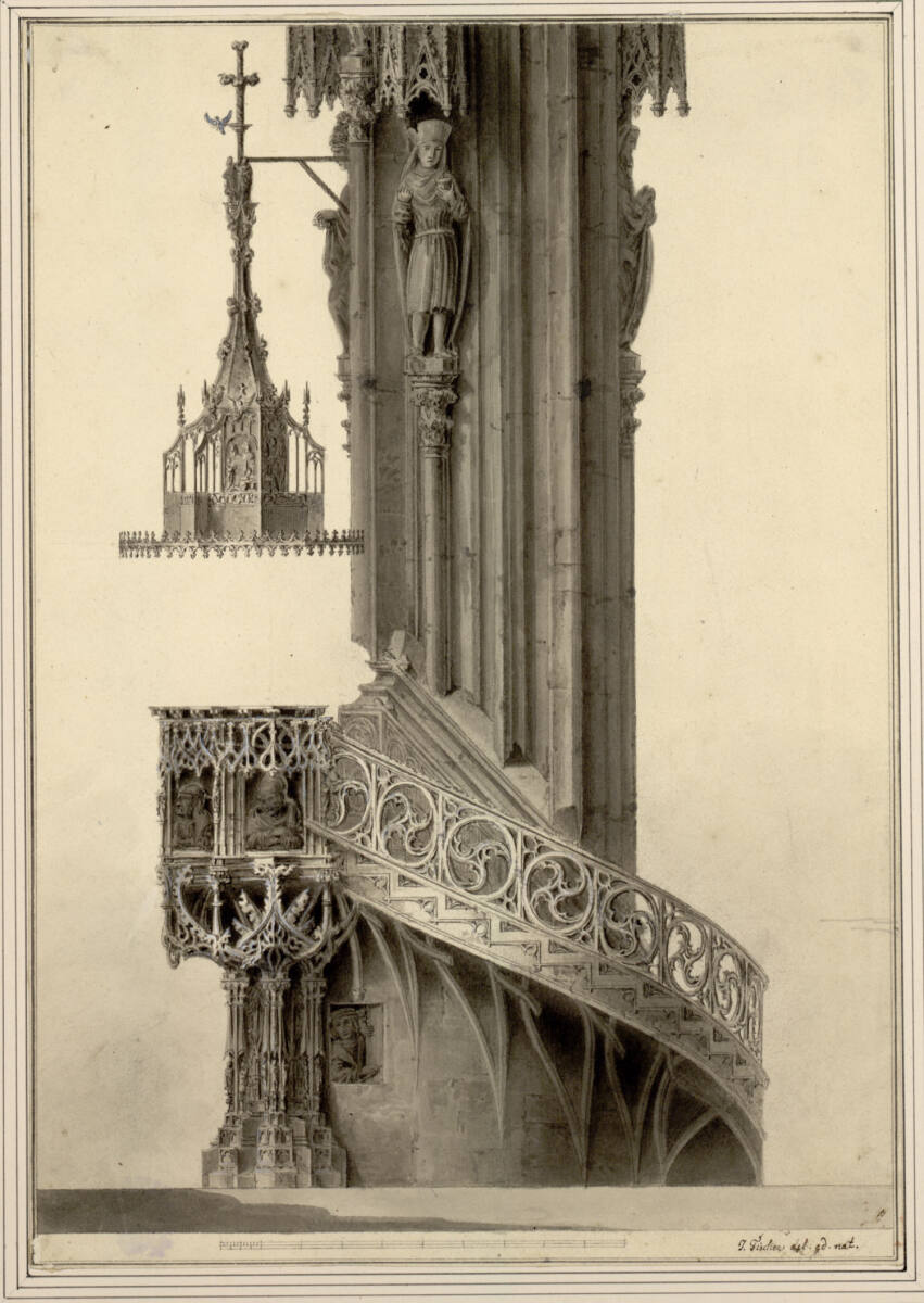 Die Pilgramkanzel im Wiener Stephansdom, Joseph Fischer