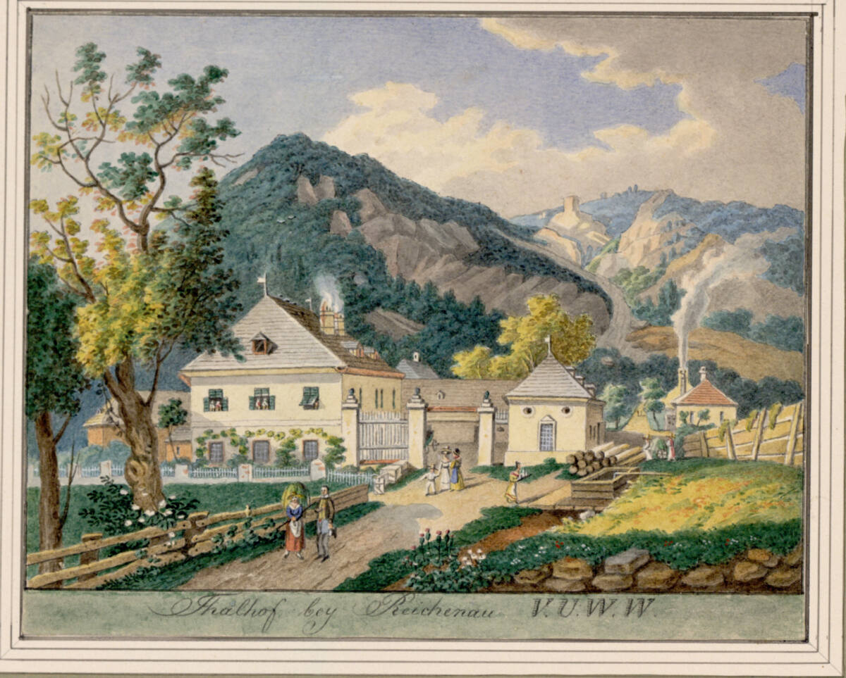 Reichenau, der Thalhof, 19th century