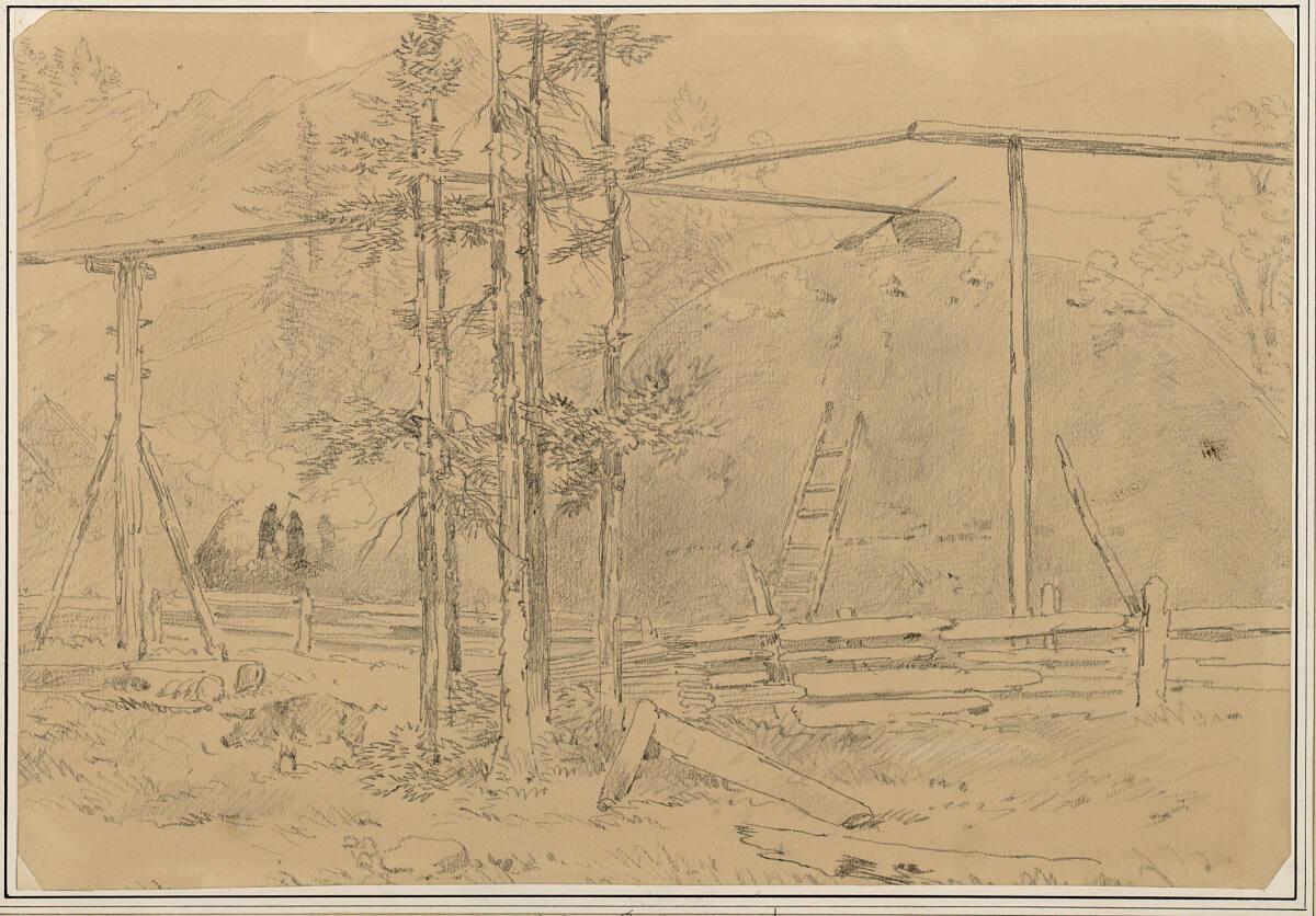Carl Pischinger, Landschaft, Inv. Nr.: 7472