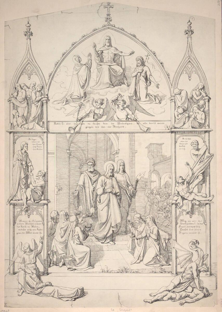 Eduard von Engerth, Gleichnis von den klugen (und den törichten) Jungfrauen, Inv. Nr.: 7513