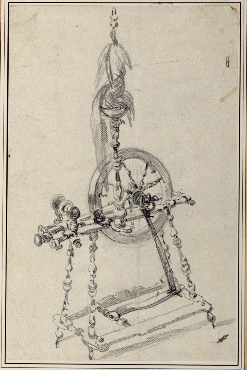 Carl Pischinger, Spinnrad, Inv. Nr.: 7678