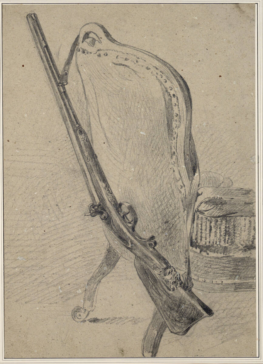Gewehr mit Sessel, Carl Pischinger