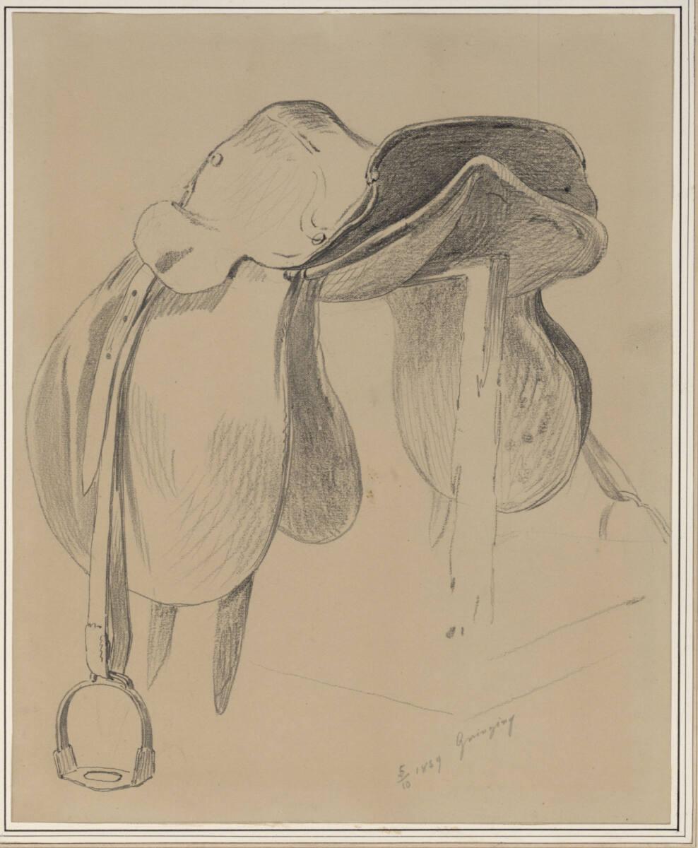 Carl Pischinger, Sattel, Inv. Nr.: 7740
